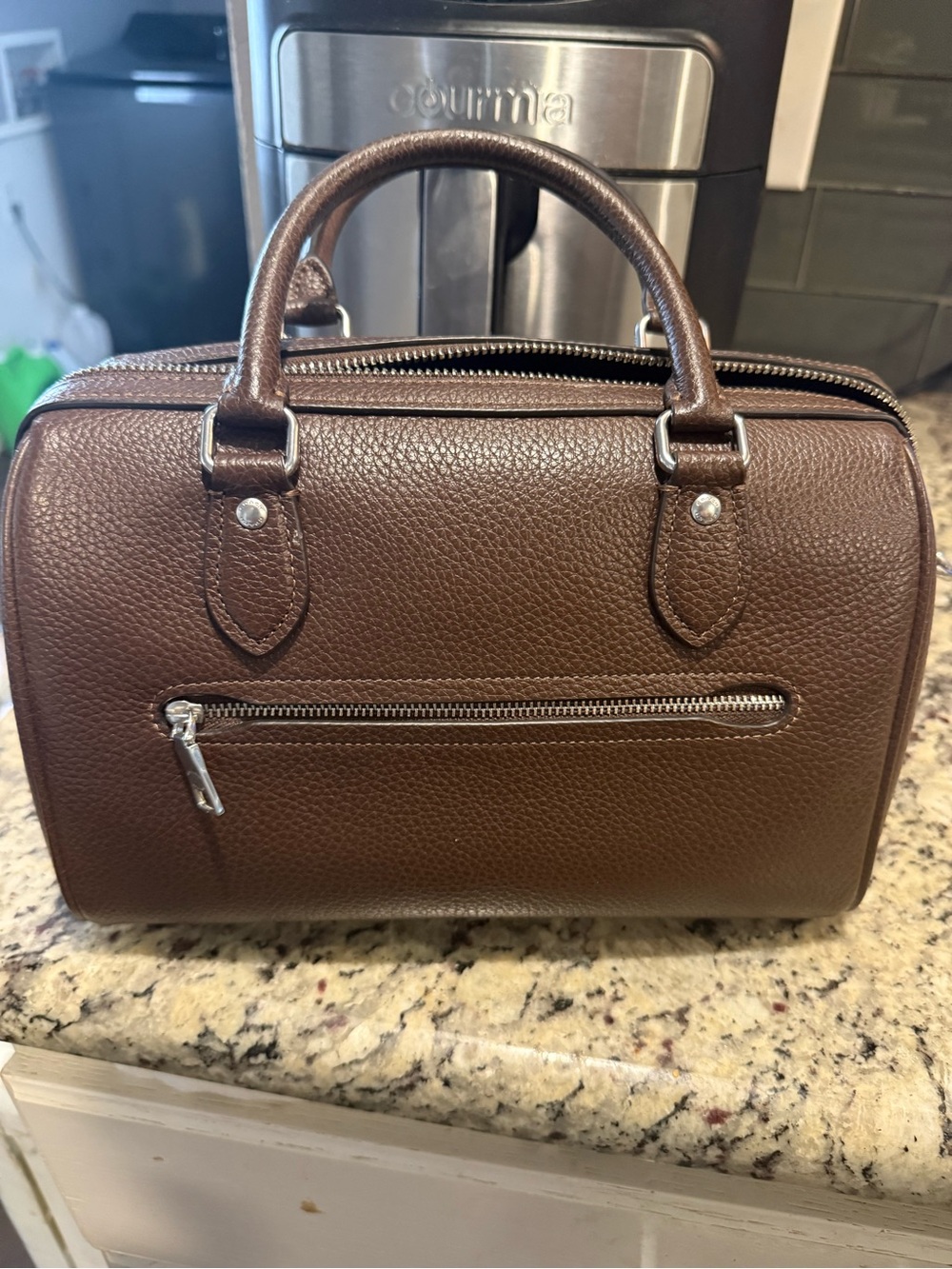 COACH Maple Rowan medium satchel - Picture 2 of 8
